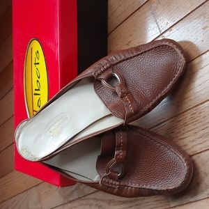 Talbots Loafer Pebbled Slides